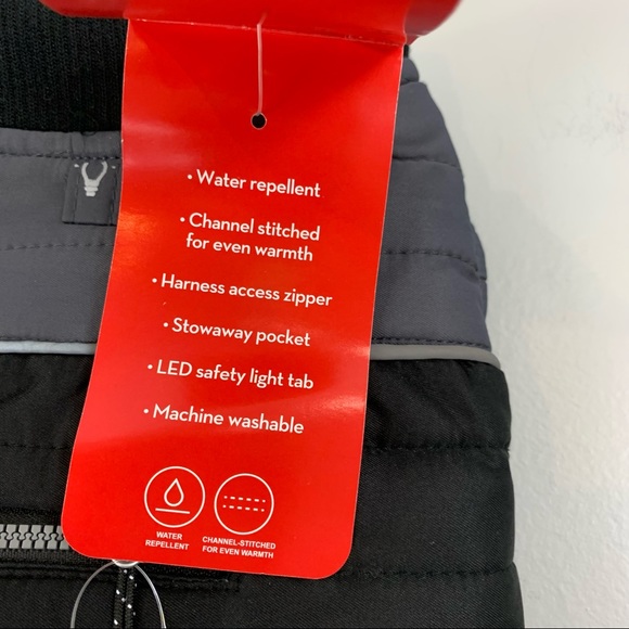 New! Kong Stay Dry Comfort Vest Water Repellent Puffer Rain Coat Jacket - Picture 5 of 6